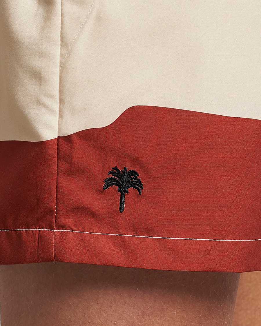 Herre | Badeshorts | OAS | Printed Swimshorts Amber Dune