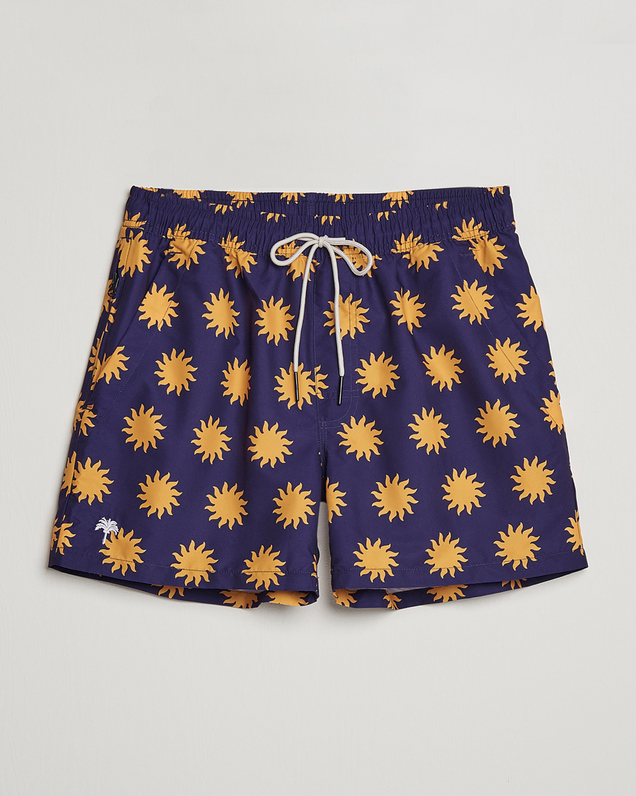 Herre | Badeshorts | OAS | Printed Swimshorts Sunday Sun