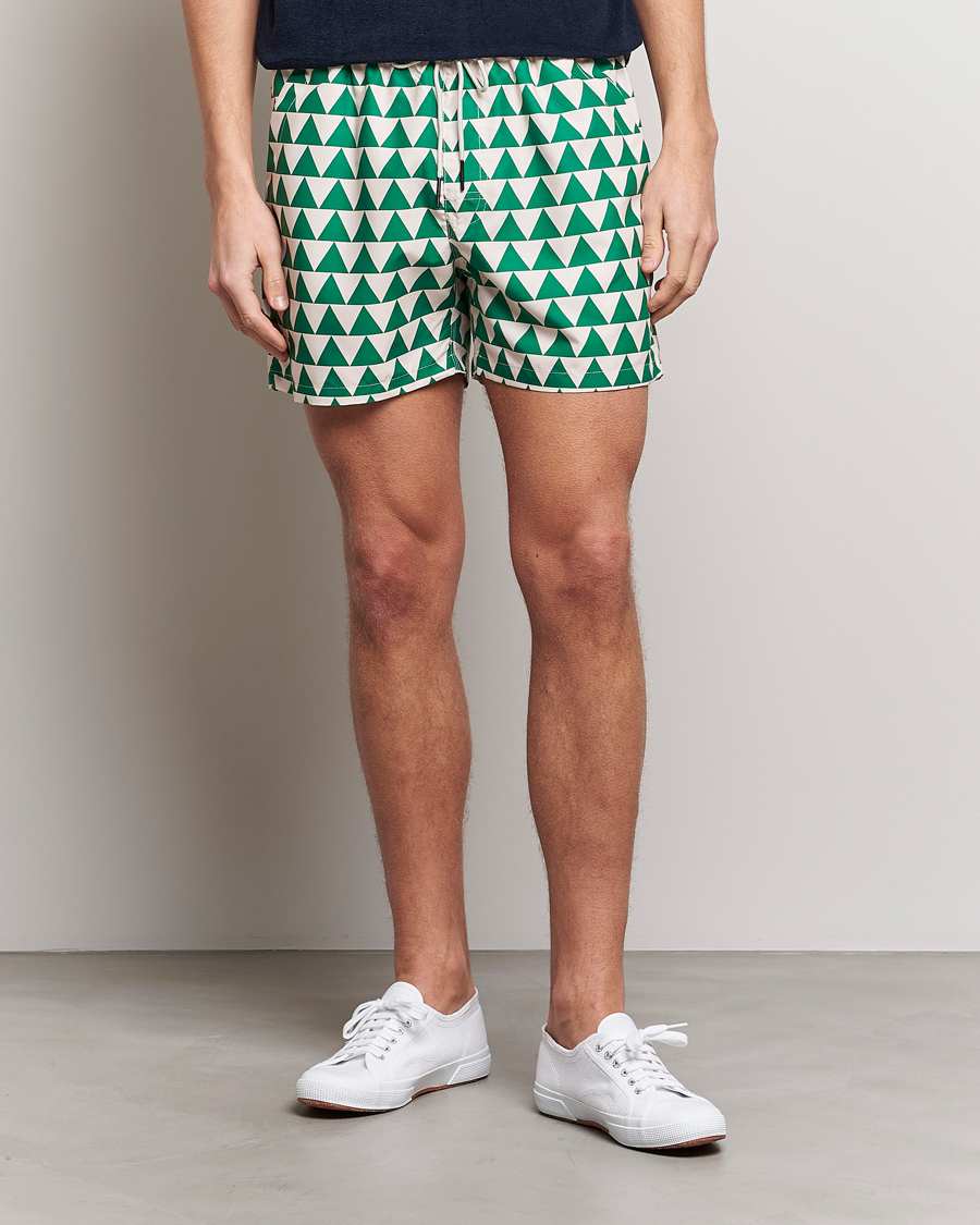 Herre | Badeshorts | OAS | Printed Swimshorts Triangle Jungle