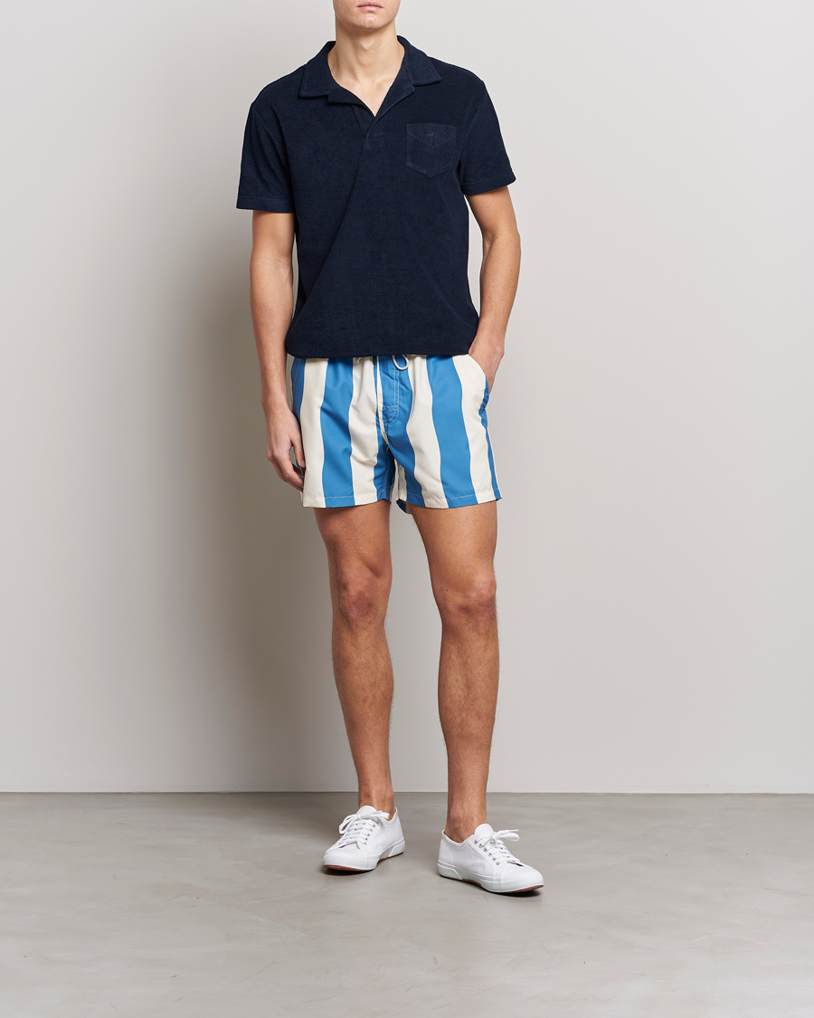 Herre | Badeshorts | OAS | Printed Swimshorts Waver