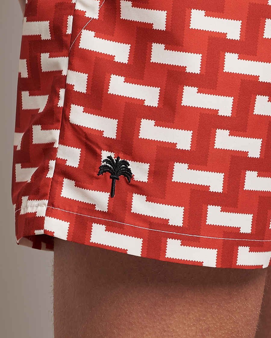 Herre | Badeshorts | OAS | Printed Swimshorts Layer Zig
