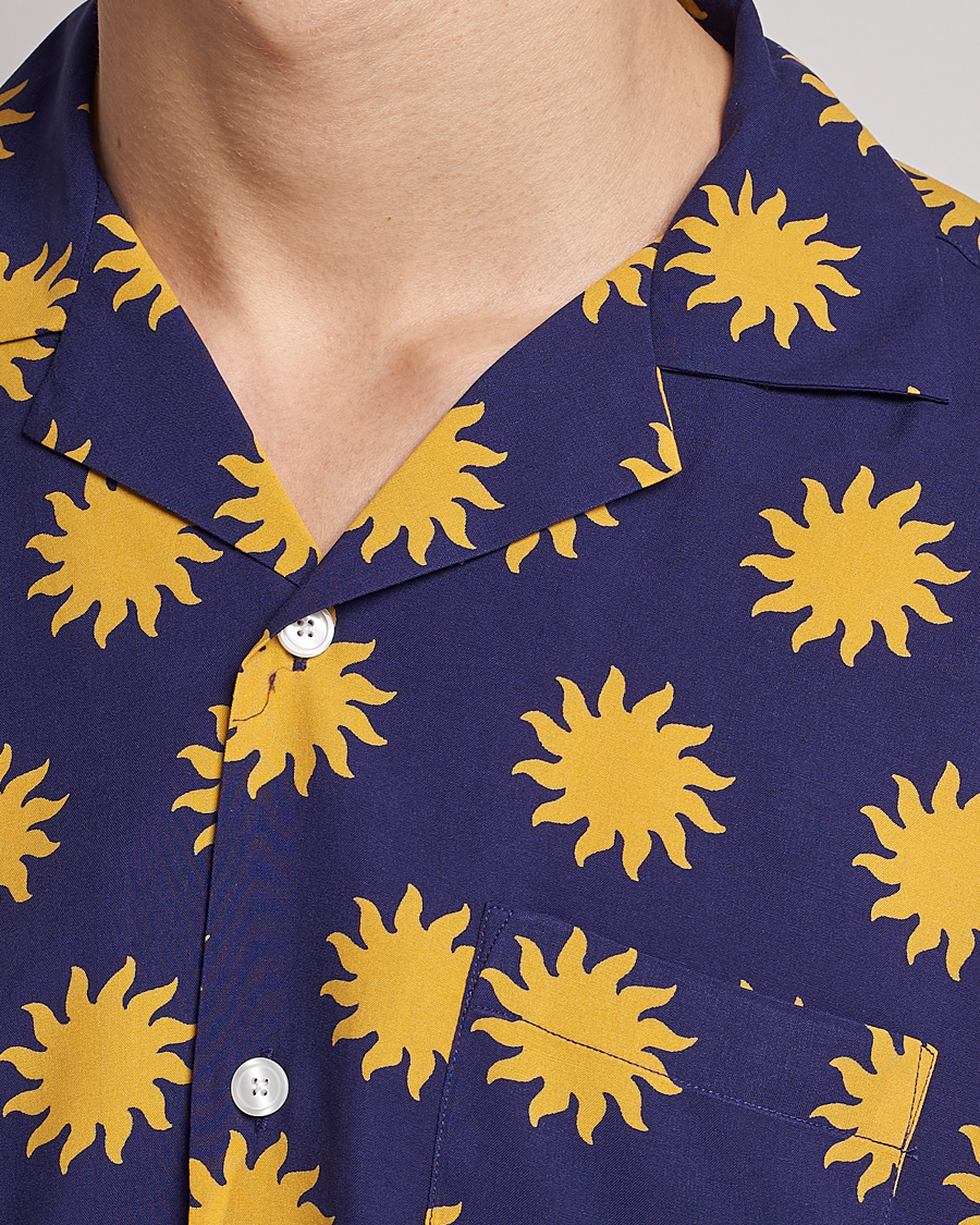 Herre | Skjorter | OAS | Viscose Resort Short Sleeve Shirt Sunday Sun