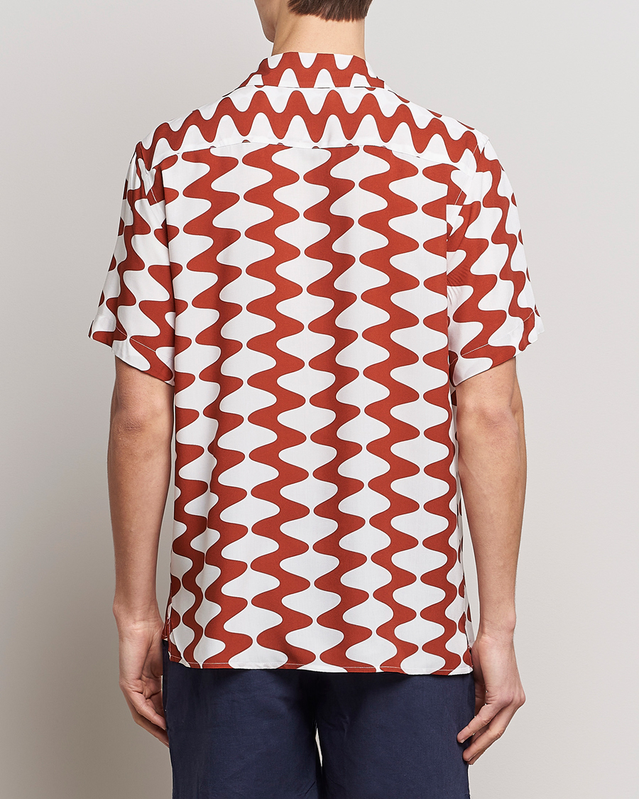 Herre | Skjorter | OAS | Viscose Resort Short Sleeve Shirt Big Lauda