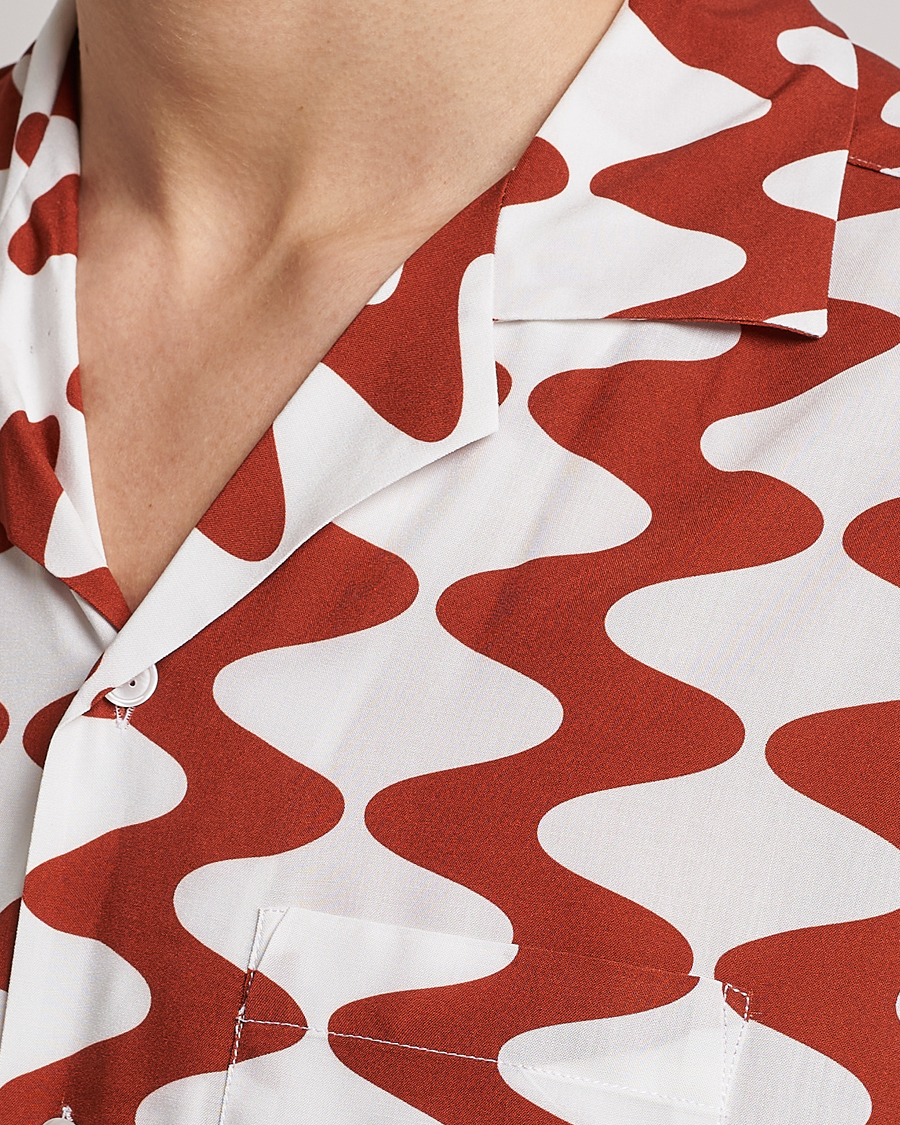 Herre | Skjorter | OAS | Viscose Resort Short Sleeve Shirt Big Lauda