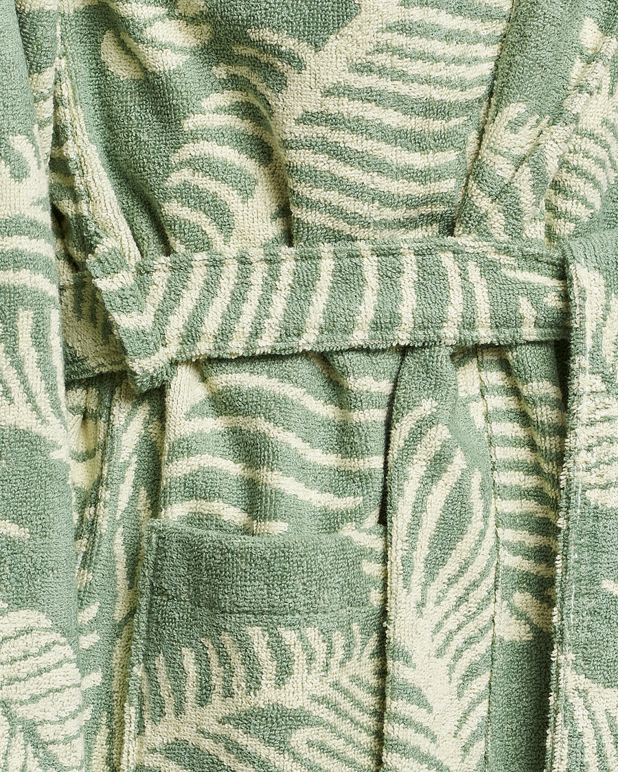 Herre | Pyjamaser og badekåper | OAS | Terry Robe Banana Leaf