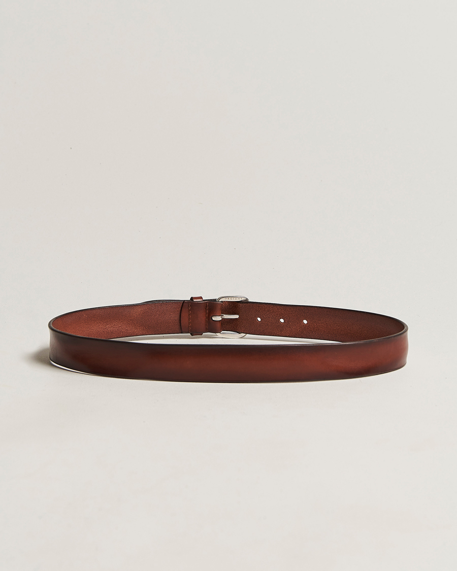 Herre |  | Orciani | Vachetta Soft Leather Belt 3,5 cm Brown
