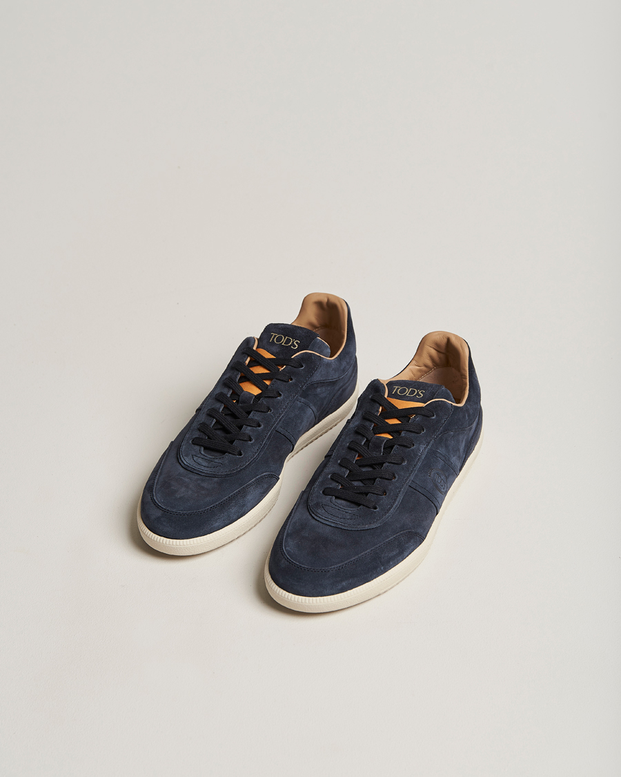 Herre | Tod's | Tod's | Cassetta Leggera Sneaker Navy Suede