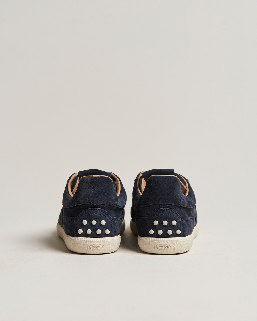 Herre | Tod's Cassetta Leggera Sneaker Navy Suede | Tod's | Cassetta Leggera Sneaker Navy Suede
