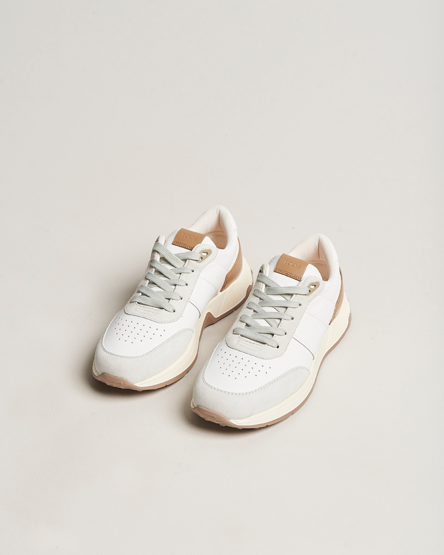 Herre |  | Tod's | Luxury Running Sneakers White Calf