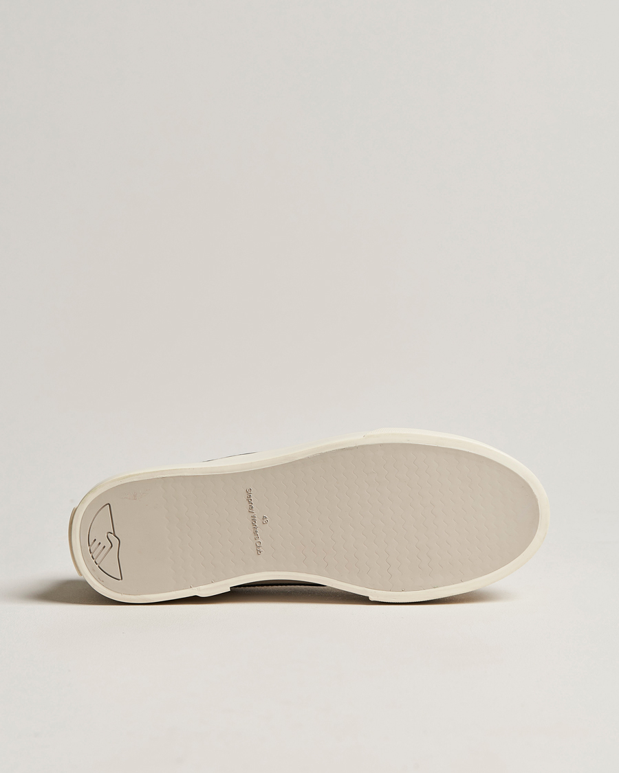 Herre | Stepney Workers Club Dellow S-Strike Suede Sneaker Ecru/Black | Stepney Workers Club | Dellow S-Strike Suede Sneaker Ecru/Black