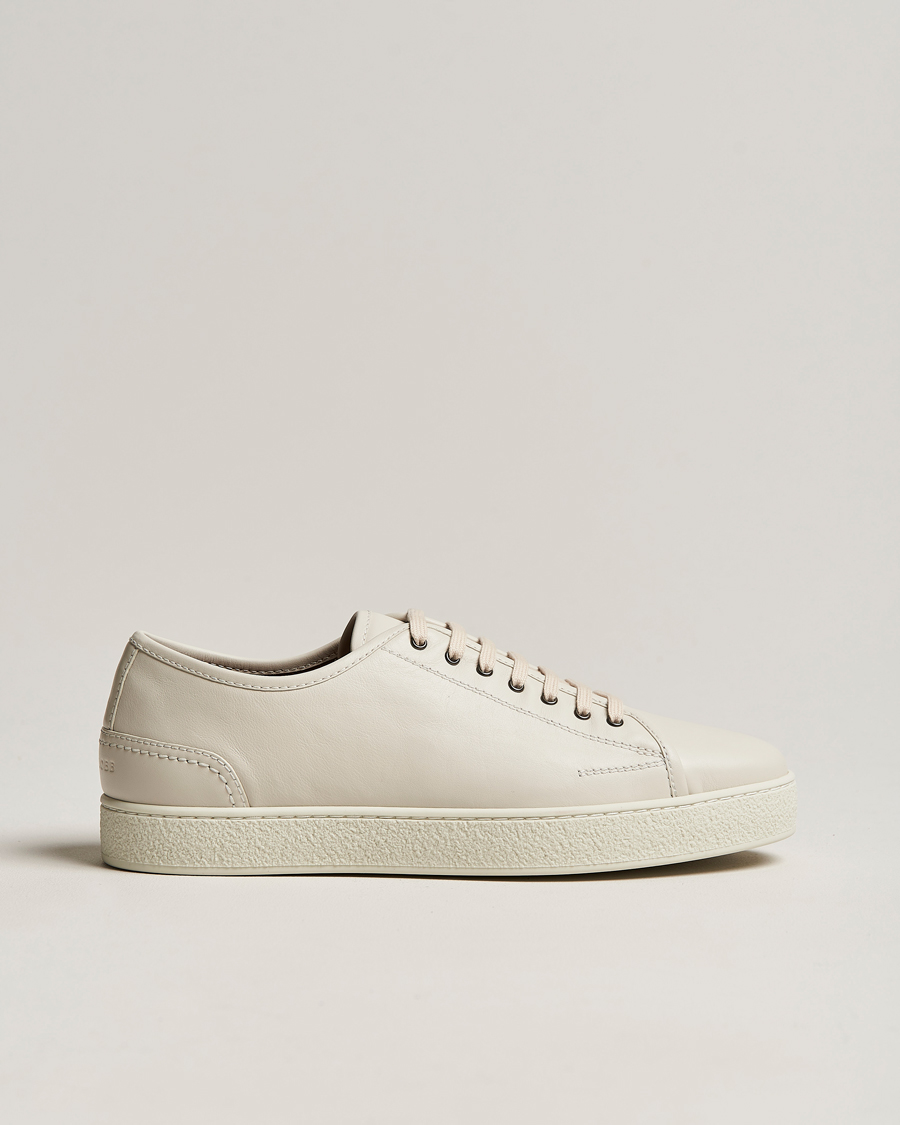 Herre | John Lobb Stockwell Sneakers White Calf | John Lobb | Stockwell Sneakers White Calf