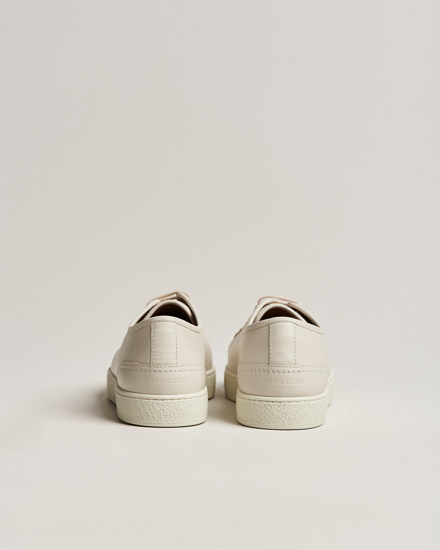 Herre | John Lobb Stockwell Sneakers White Calf | John Lobb | Stockwell Sneakers White Calf