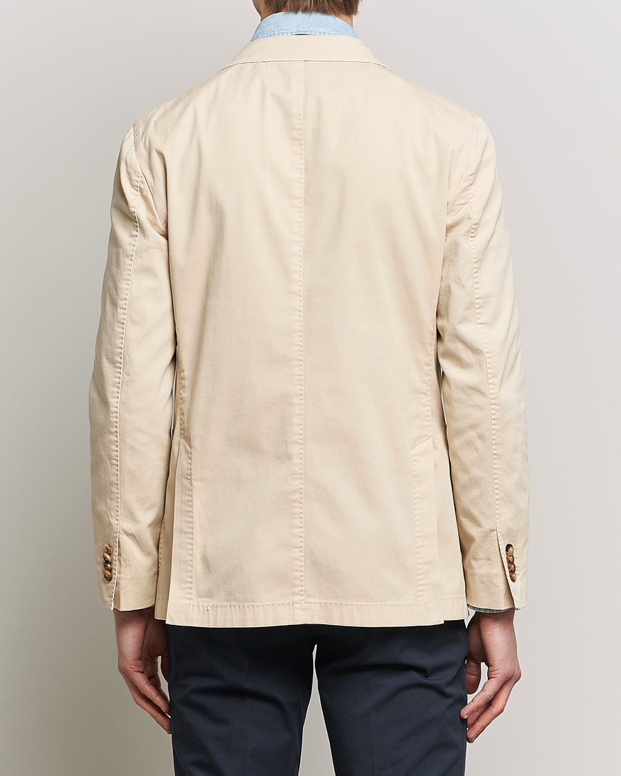 Herre | Dressjakker | Boglioli | K Jacket Cotton Stretch Blazer Light Beige
