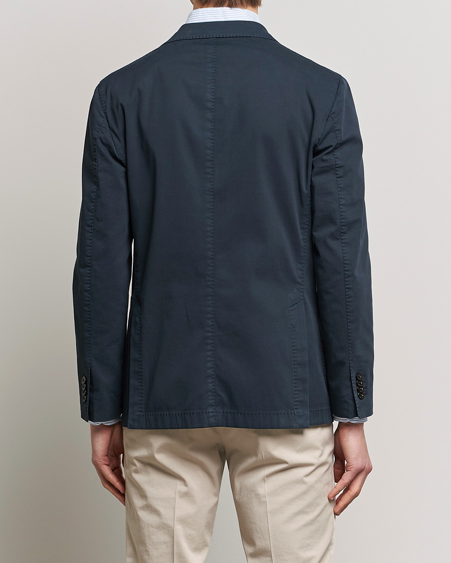 Herre | Dressjakker | Boglioli | K Jacket Cotton Stretch Blazer Navy