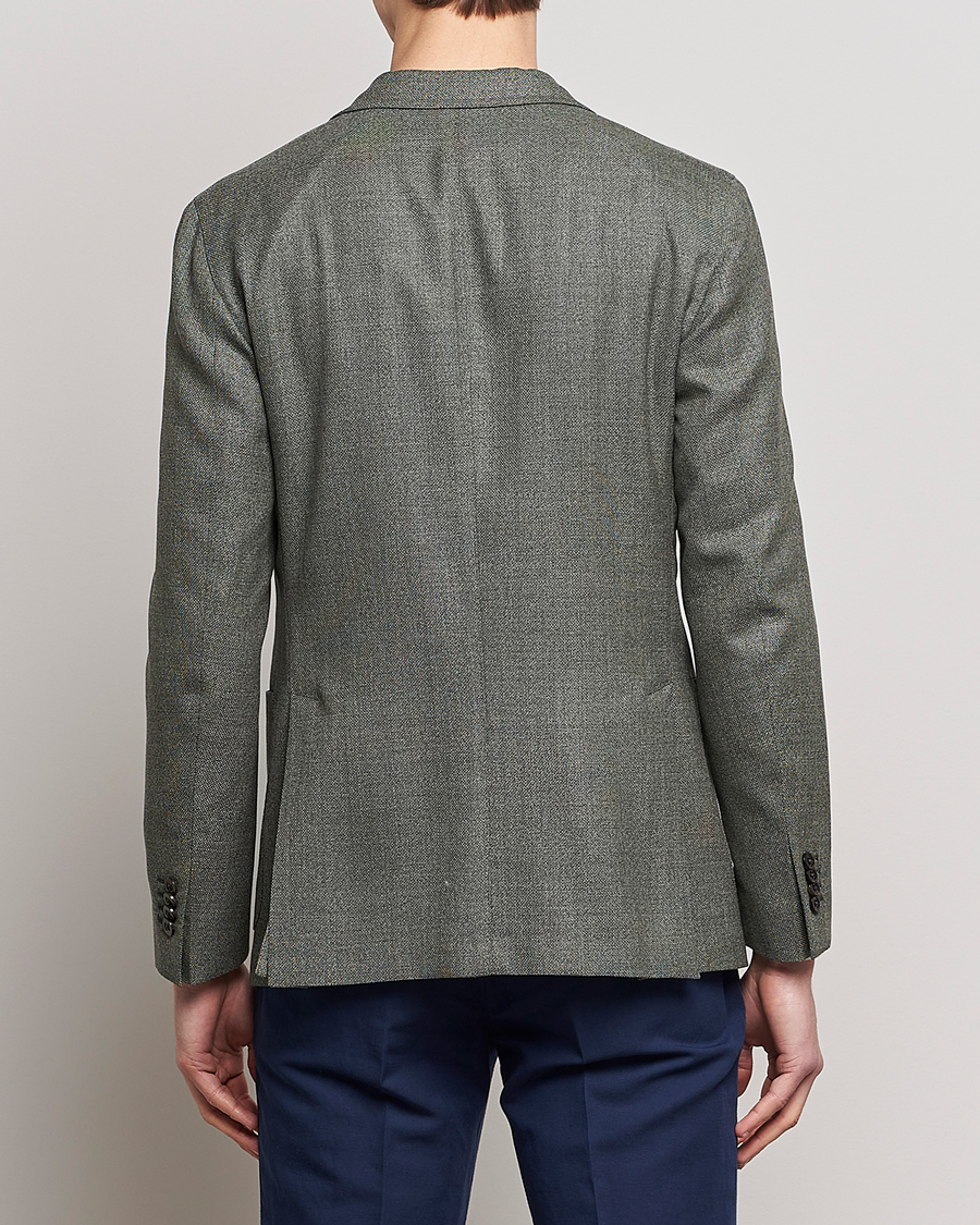 Herre | Dressjakker | Boglioli | K Jacket Wool Hopsack Blazer Sage Green