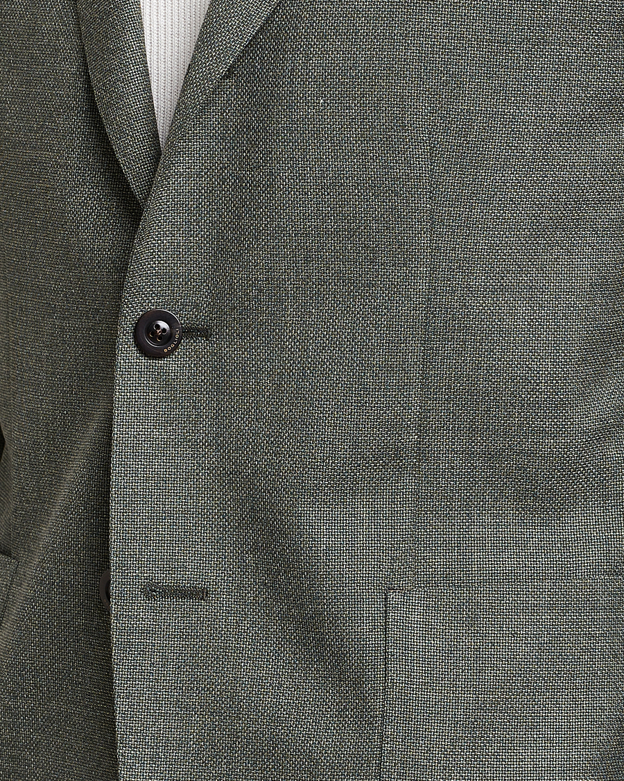 Herre | Dressjakker | Boglioli | K Jacket Wool Hopsack Blazer Sage Green
