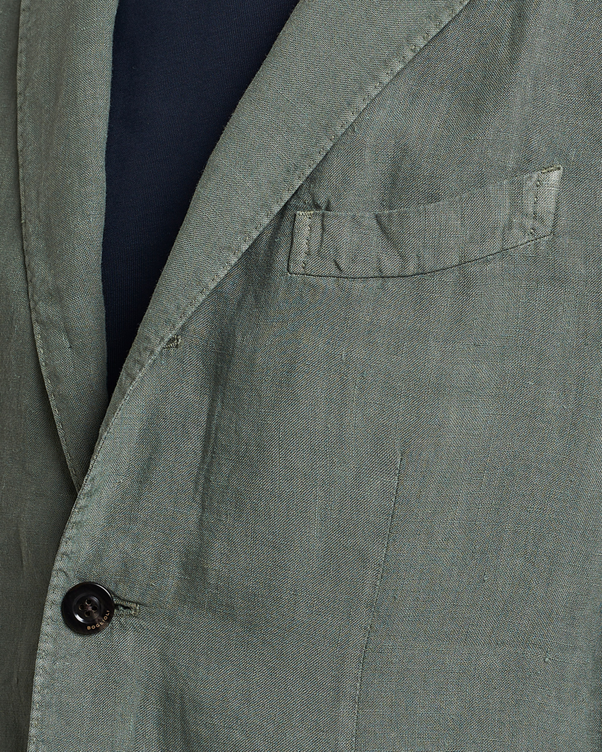 Herre | Dressjakker | Boglioli | K Jacket Linen Blazer Sage Green