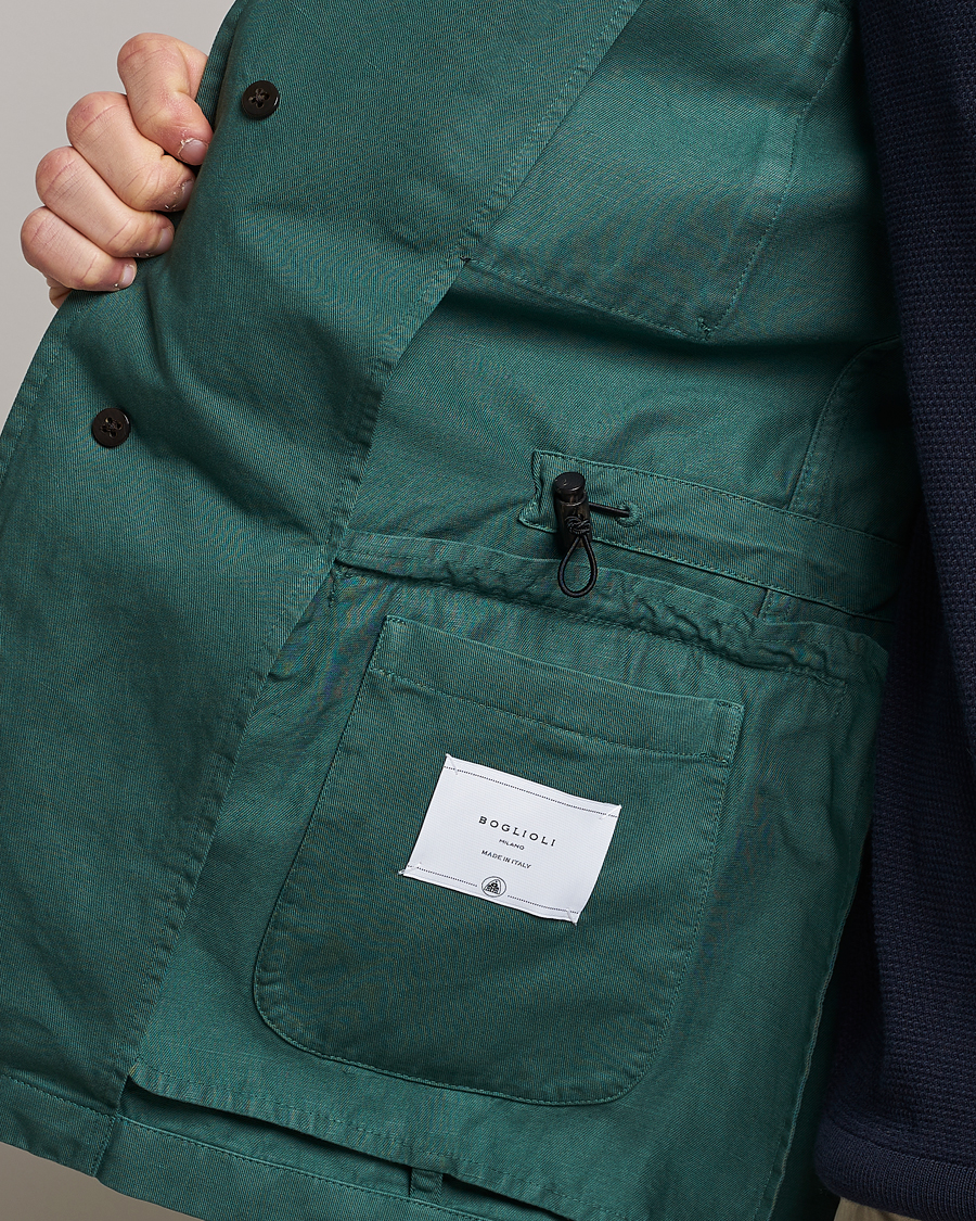 Herre | Jakker | Boglioli | Field Jacket Dark Green
