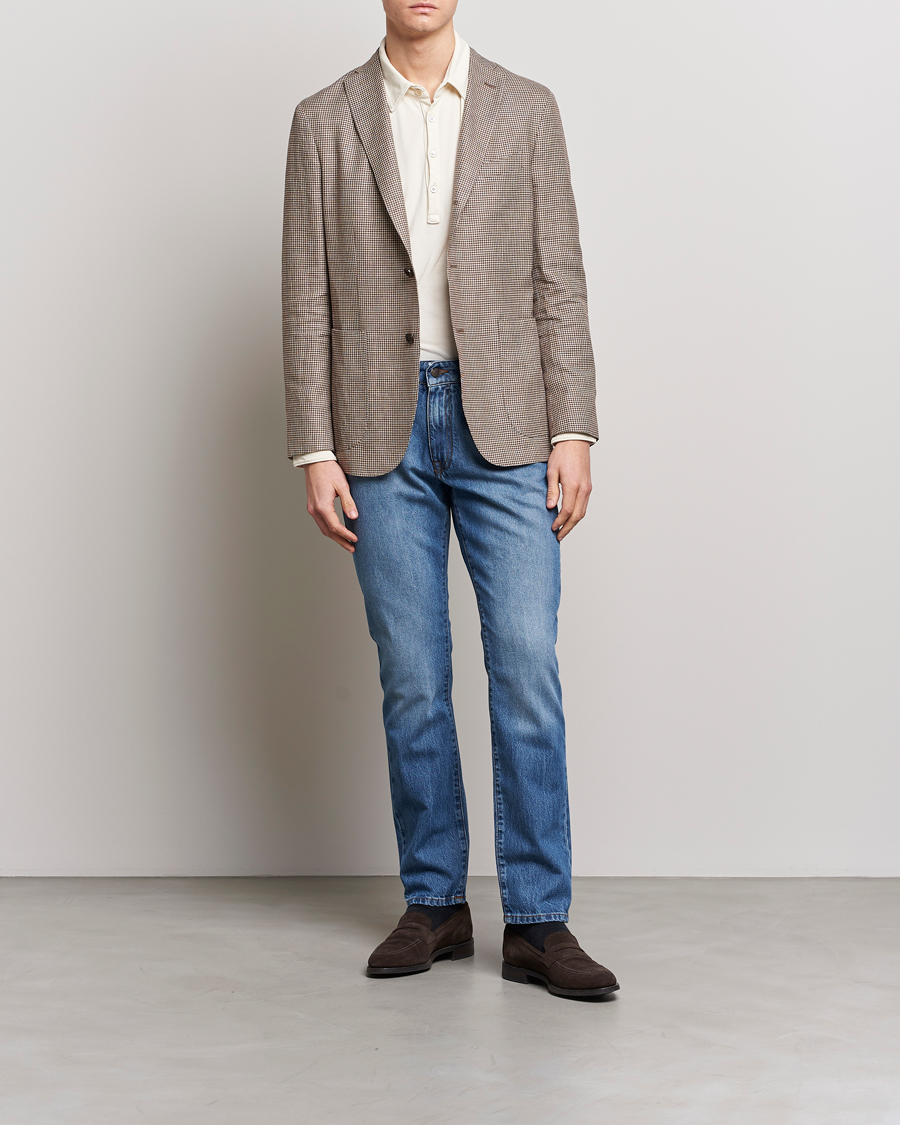 Herre | Jeans | Boglioli | Denim Jeans Medium Wash