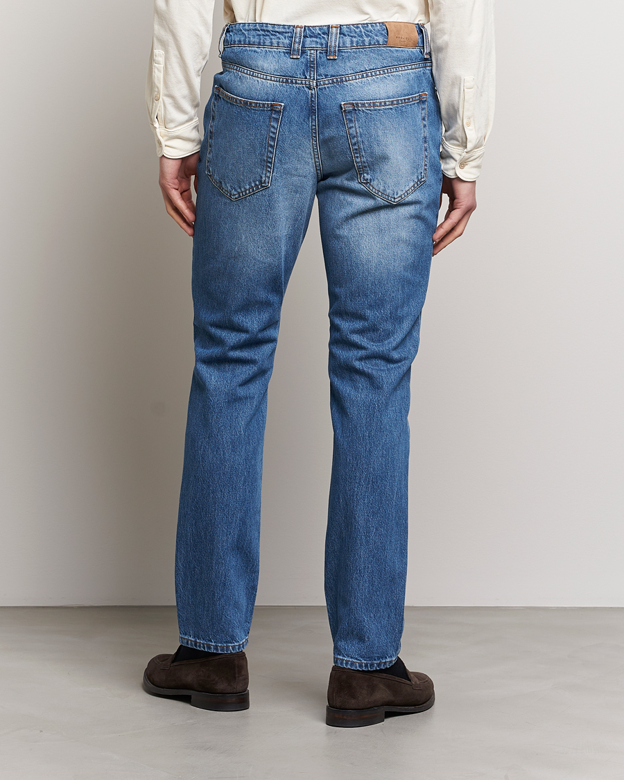 Herre | Jeans | Boglioli | Denim Jeans Medium Wash