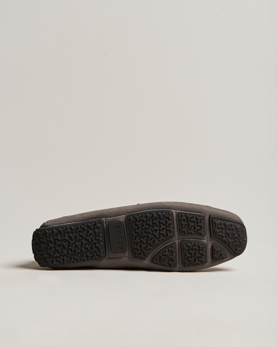 Herre | Bally Peir Calf Leather Car Shoe Dark Mineral | Bally | Peir Calf Leather Car Shoe Dark Mineral