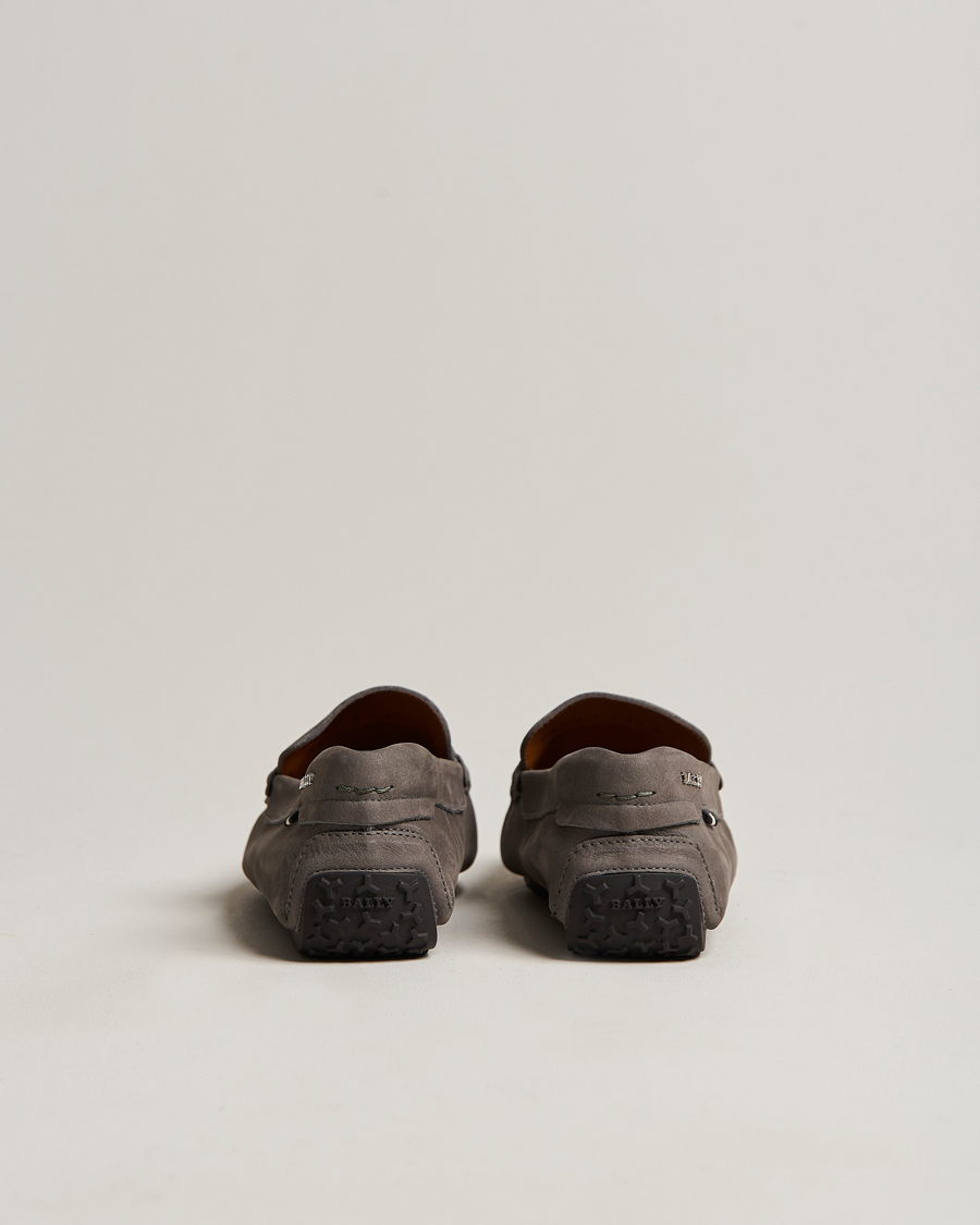 Herre | Bally Peir Calf Leather Car Shoe Dark Mineral | Bally | Peir Calf Leather Car Shoe Dark Mineral