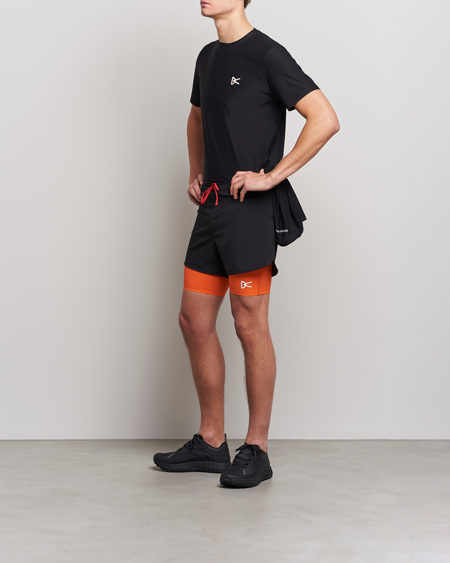 Herre | T-Shirts | District Vision | Aloe-Tech Short Sleeve T-Shirt Black