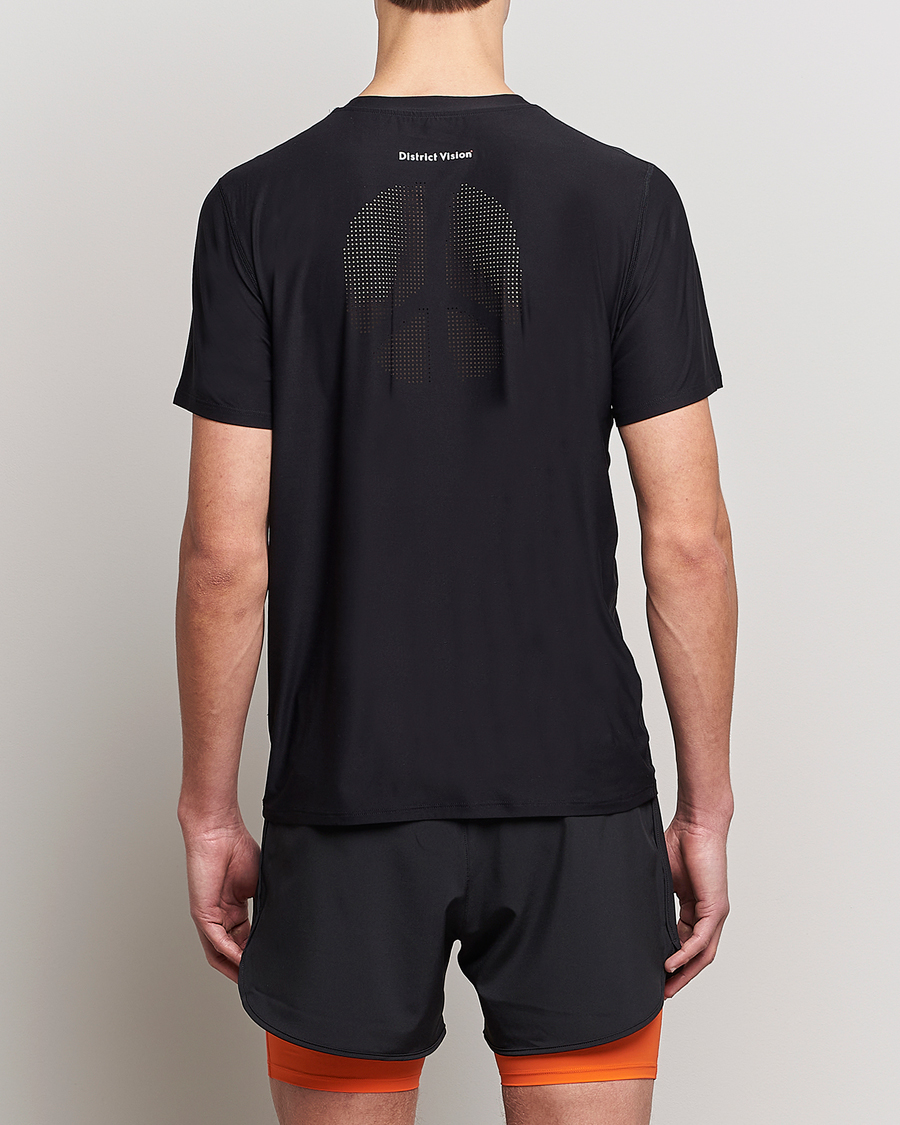 Herre | T-Shirts | District Vision | Aloe-Tech Short Sleeve T-Shirt Black
