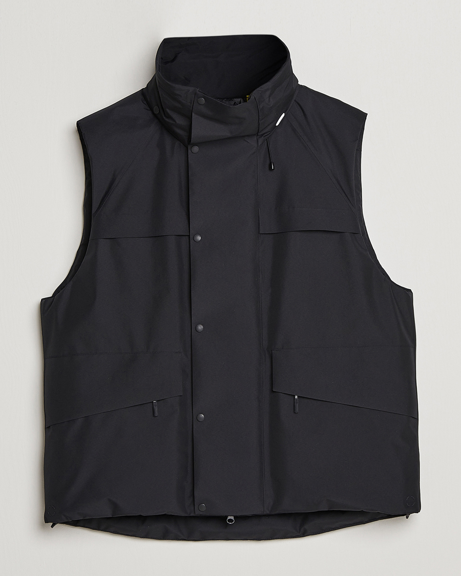 Herre | Vester | Moncler Genius | 4 Moncler Hyke Vanil Hooded Vest Black
