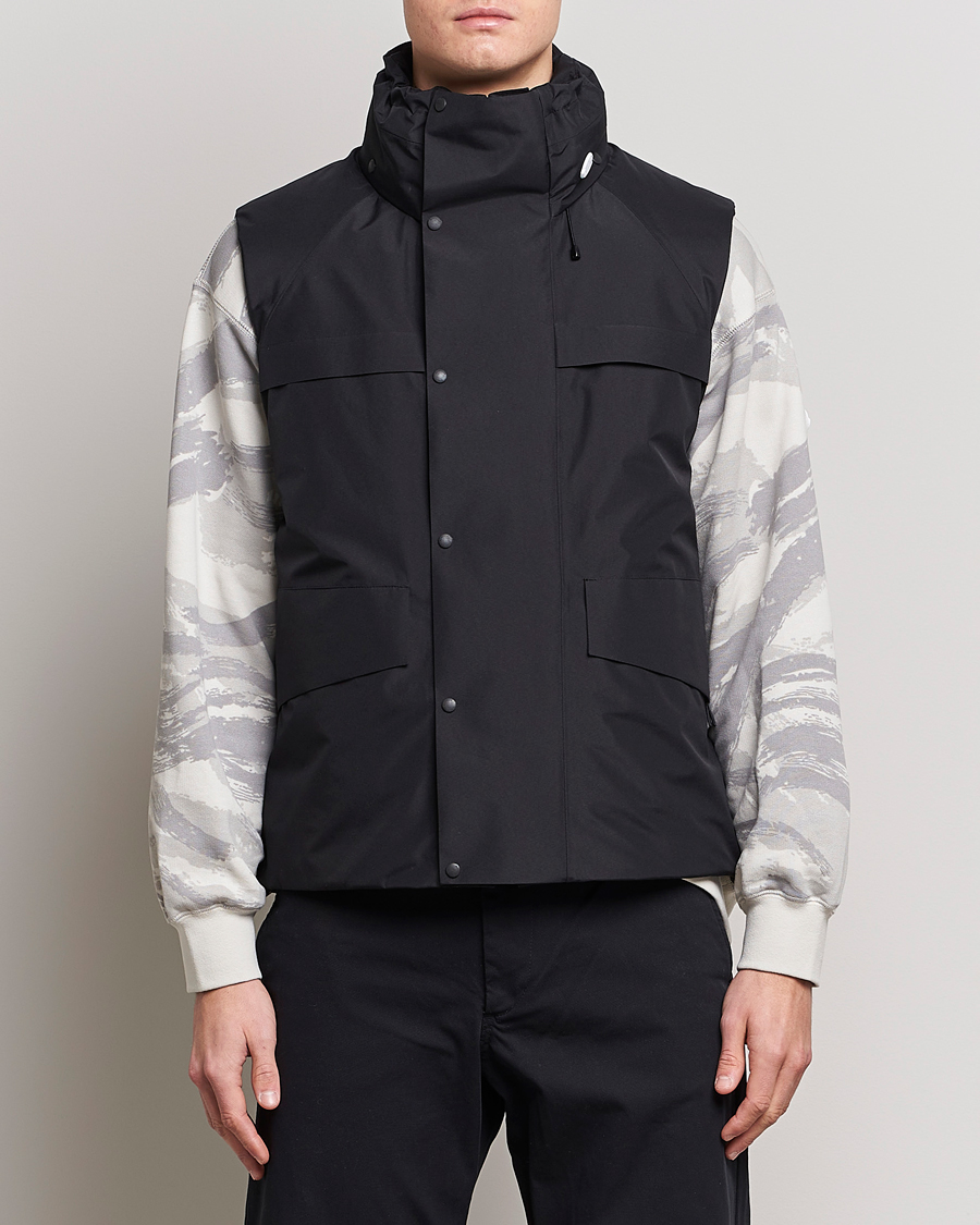 Herre | Vester | Moncler Genius | 4 Moncler Hyke Vanil Hooded Vest Black