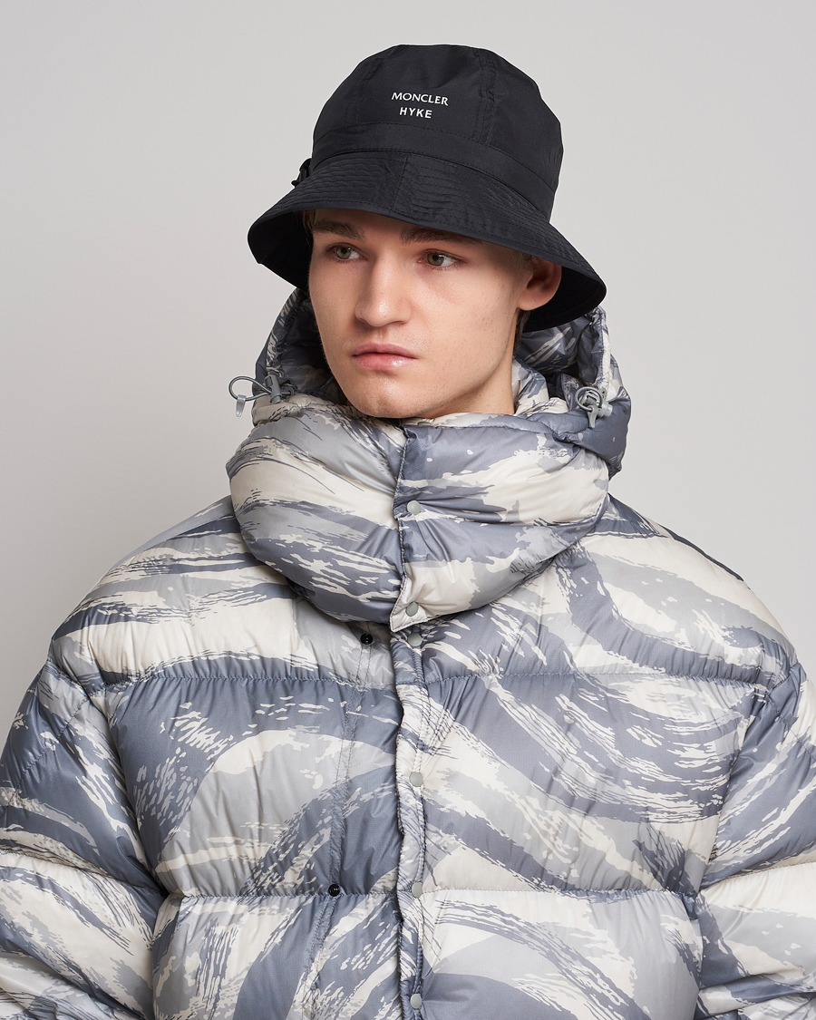 Herre | | Moncler Genius | 4 Moncler Hyke Bucket Hat Black