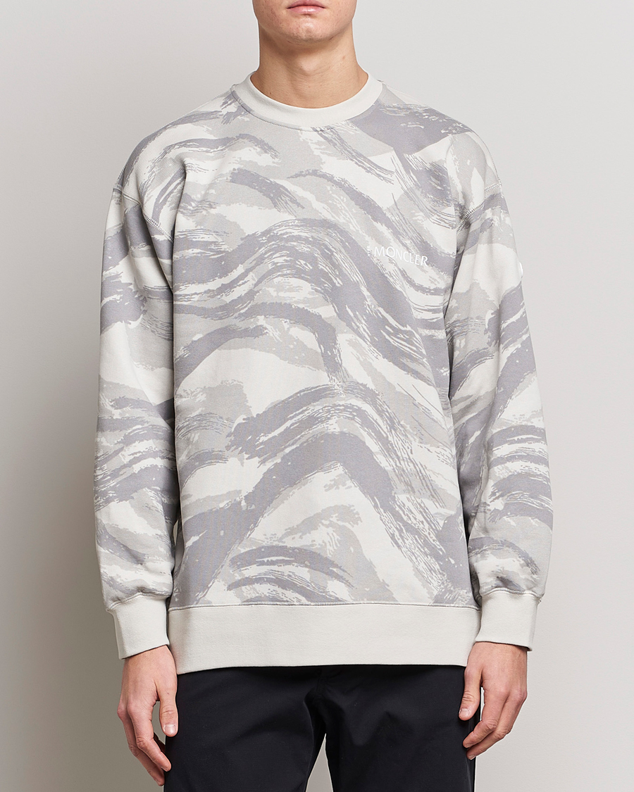 Herre | Sweatshirts | Moncler Genius | 4 Moncler Hyke Printed Sweatshirt Camo