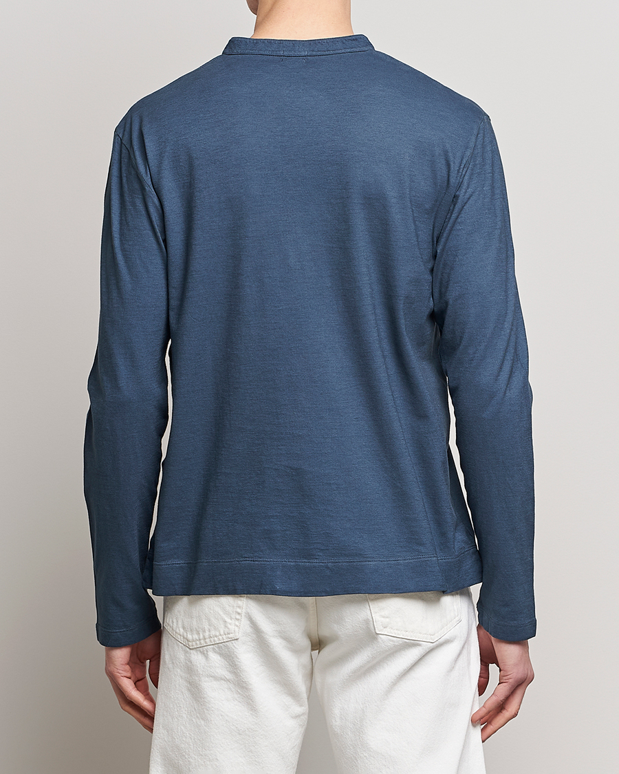 Herre | Gensere | Massimo Alba | Hawai Watercolor Henley Moon Rock