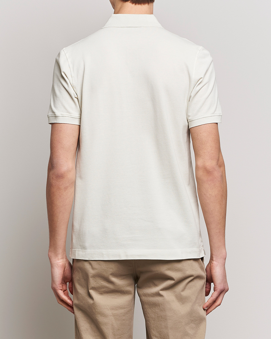 Herre | Pikéer | Piacenza Cashmere | Portofino Short Sleeve Polo Off White