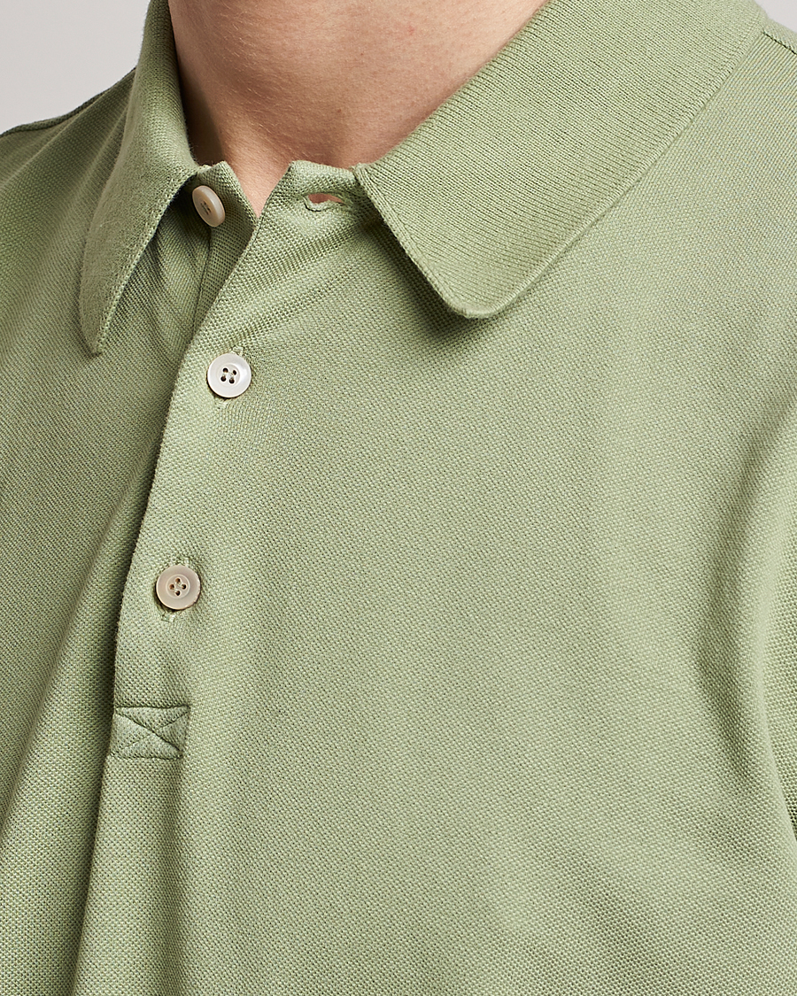 Herre | Pikéer | Piacenza Cashmere | Portofino Short Sleeve Polo Mint