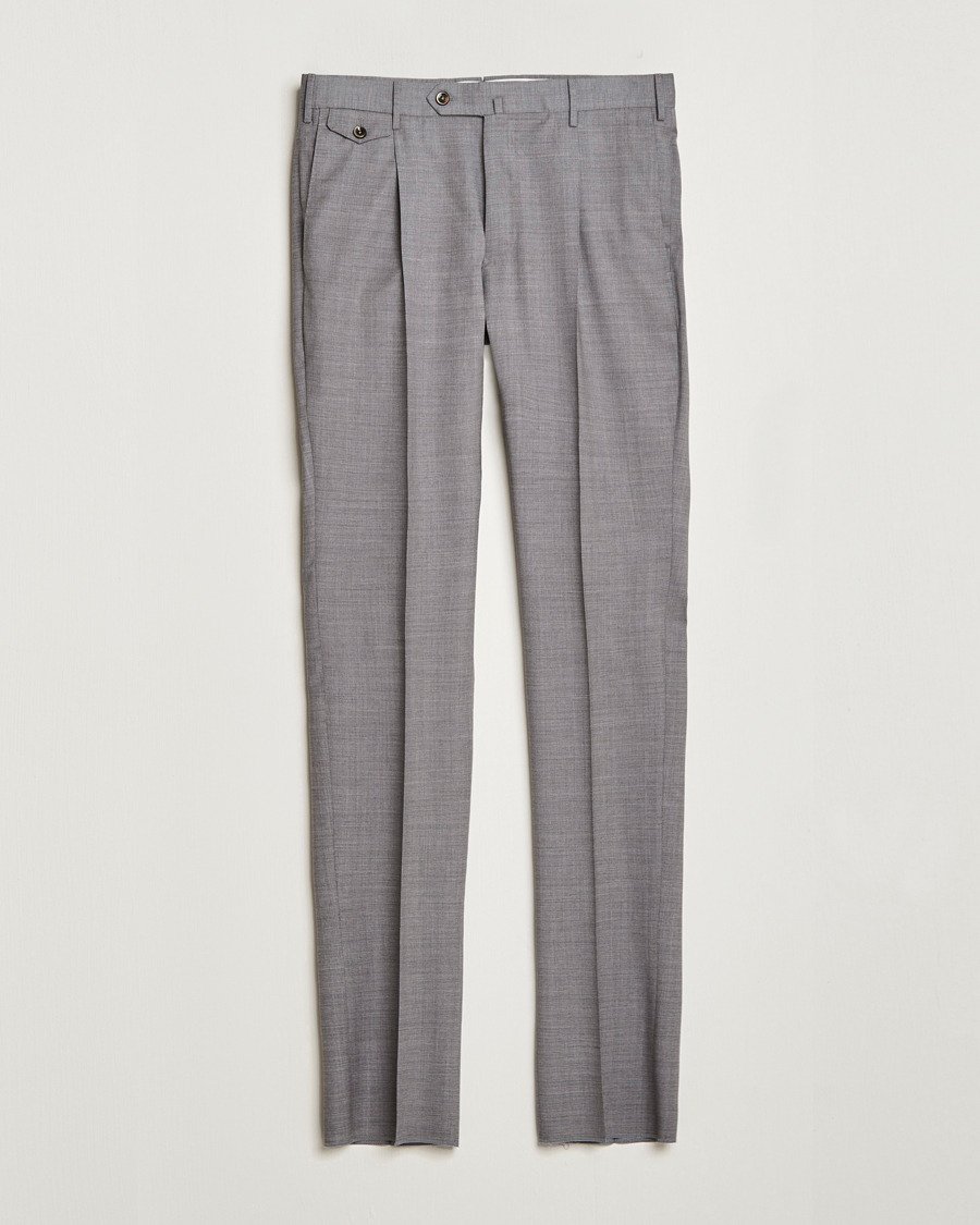 Herre | Bukser | PT01 | Gentleman Fit Wool Trousers Light Grey