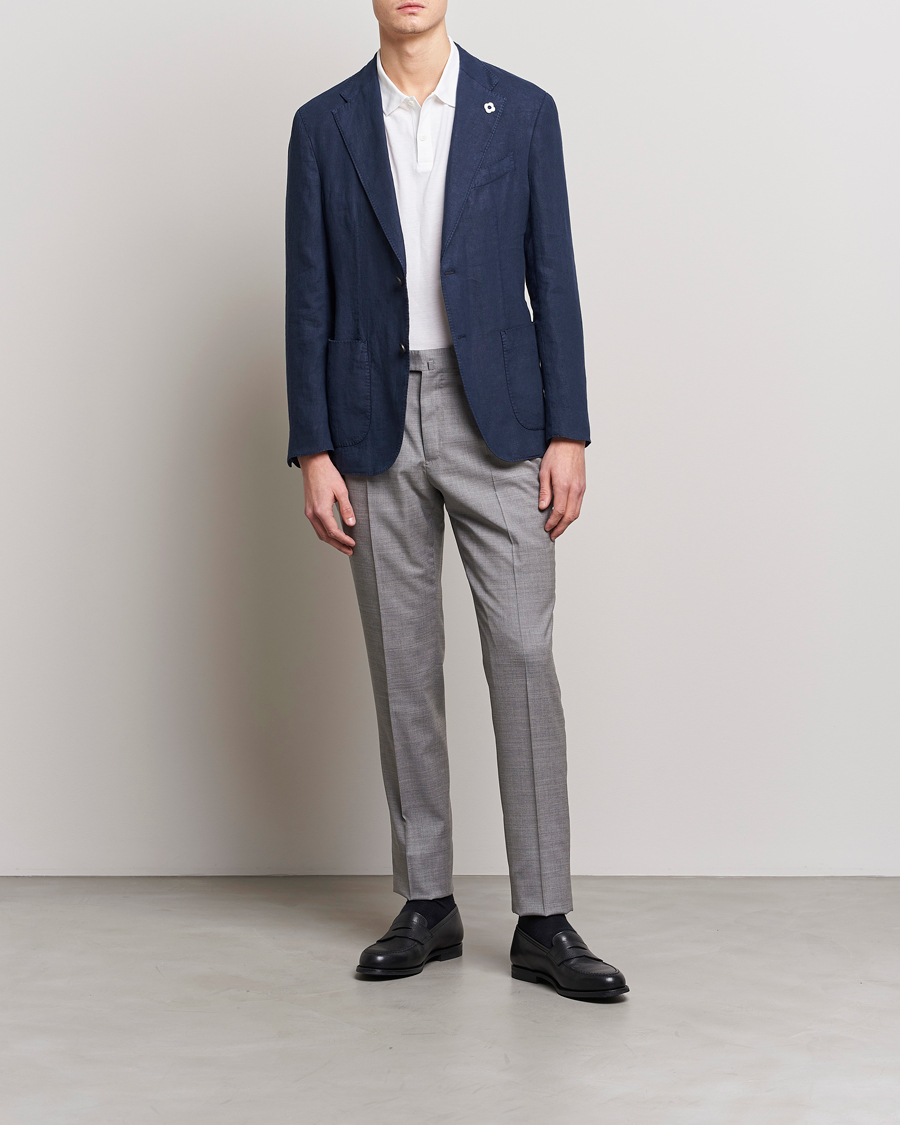 Herre | Bukser | PT01 | Gentleman Fit Wool Trousers Light Grey