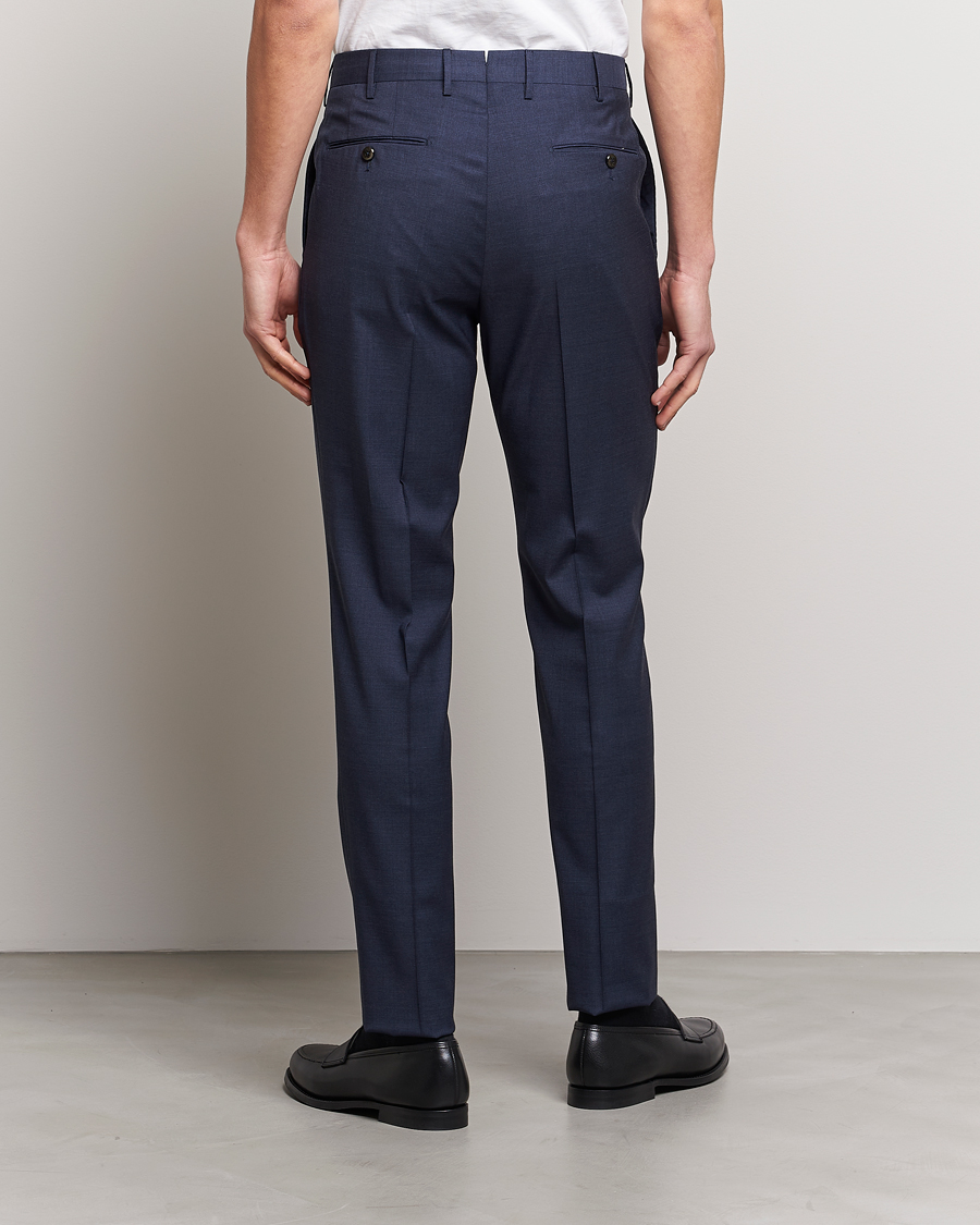 Herre | Bukser | PT01 | Gentleman Fit Wool Trousers Dark Blue