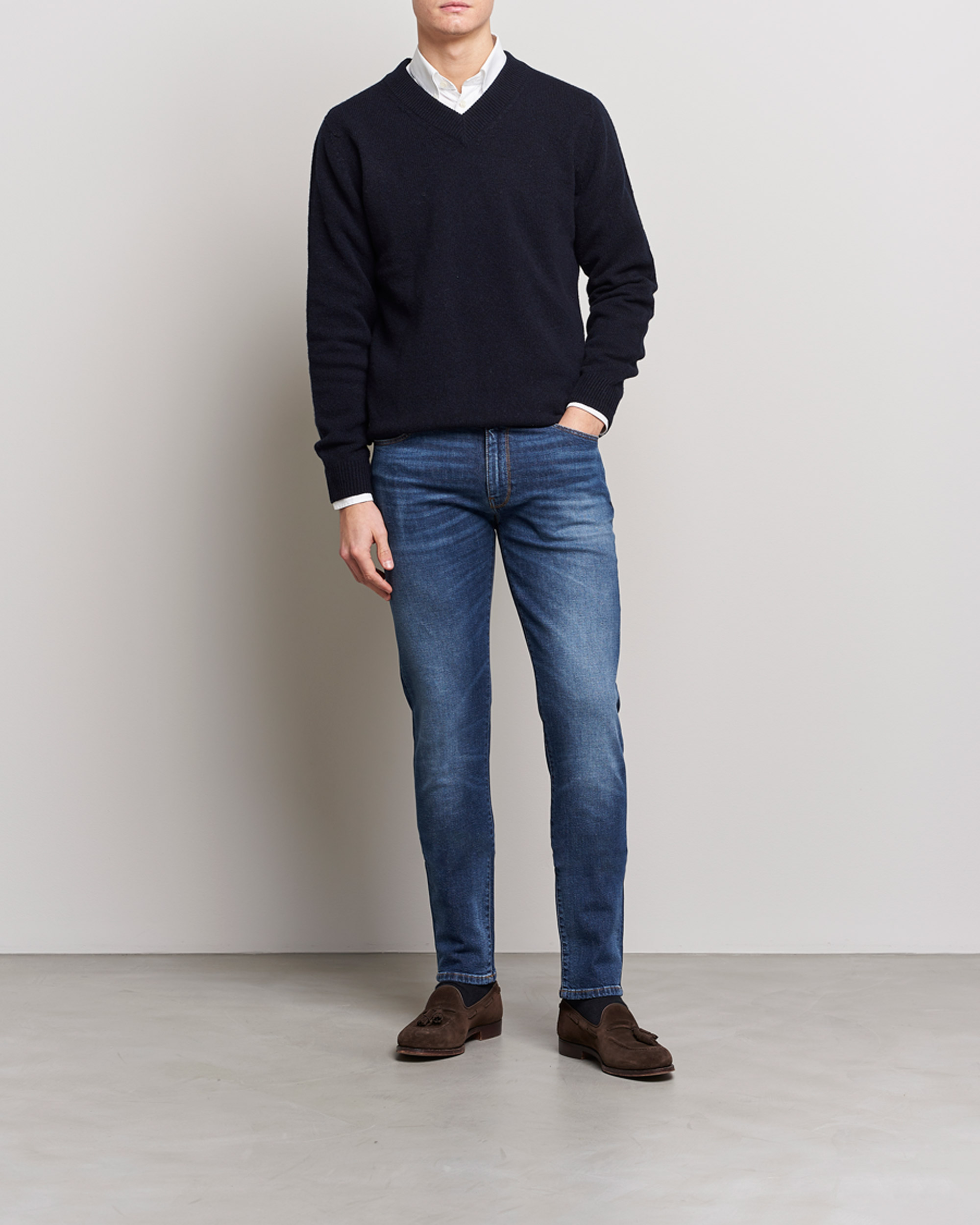 Herre | Jeans | PT01 | Slim Fit Stretch Jeans Blue Wash