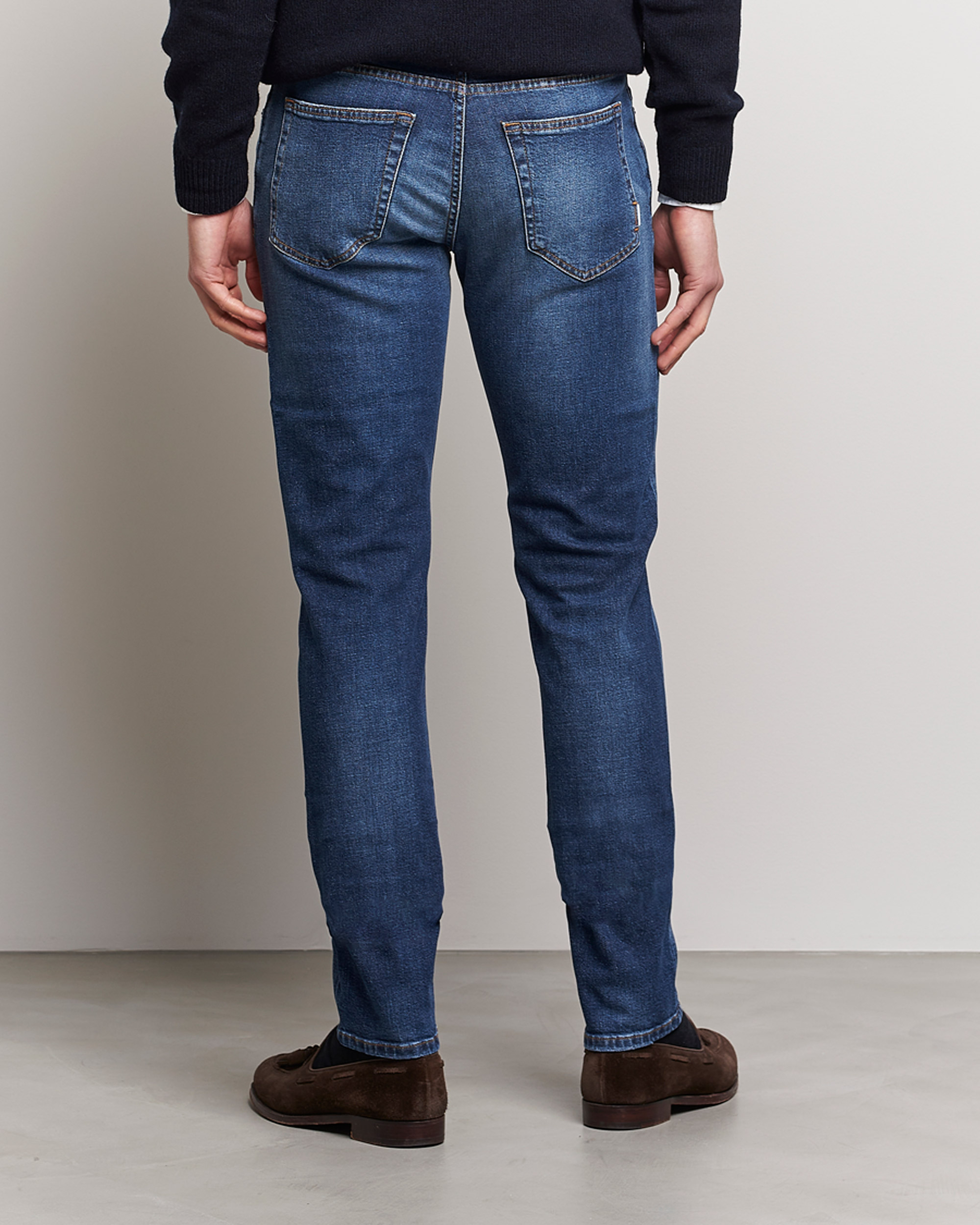Herre | Jeans | PT01 | Slim Fit Stretch Jeans Blue Wash