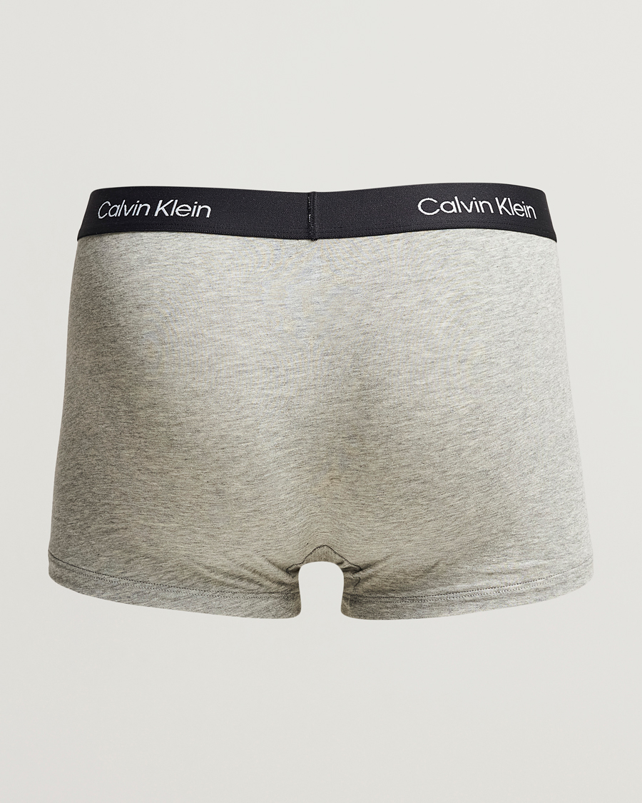 Herre | Underbukser | Calvin Klein | Cotton Stretch Trunk 3-pack Grey/White/Black