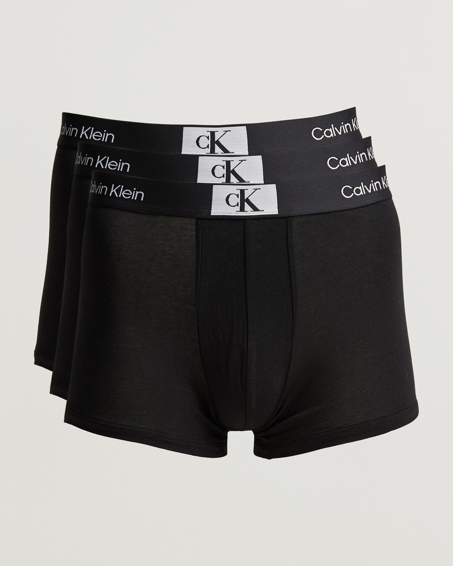 Herre | | Calvin Klein | Cotton Stretch Trunk 3-pack Black