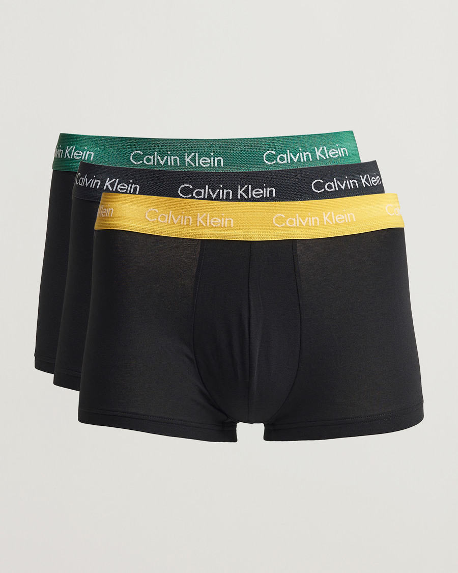 Herre | Undertøy | Calvin Klein | Cotton Stretch Trunk 3-Pack Black