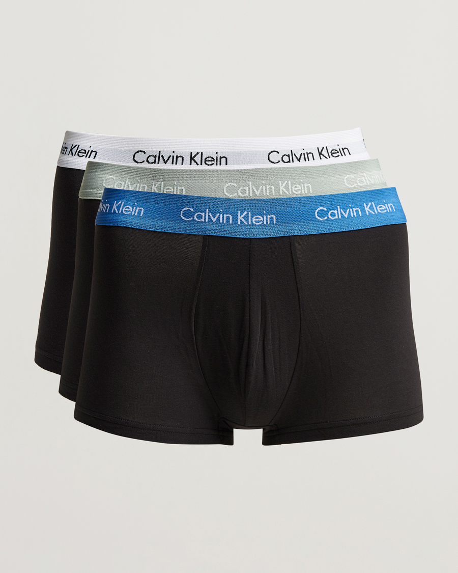 Herre | Undertøy | Calvin Klein | Cotton Stretch Trunk 3-Pack Black