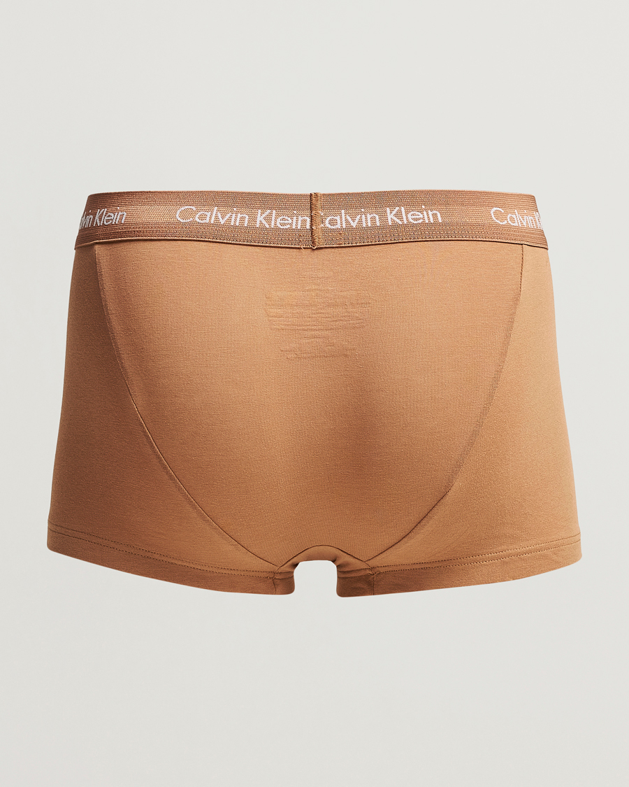 Herre | Undertøy | Calvin Klein | Cotton Stretch Trunk 3-Pack Black/Khaki/Beige