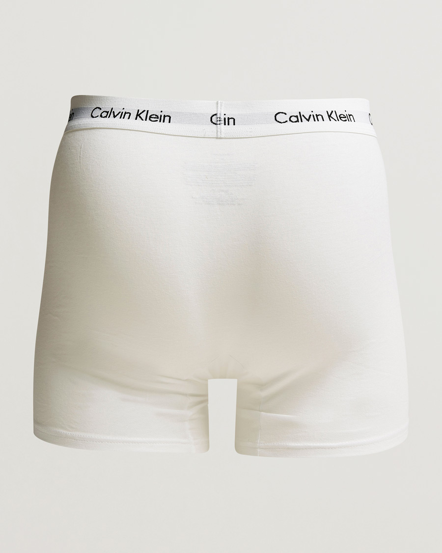 Herre | Undertøy | Calvin Klein | Cotton Stretch 3-Pack Boxer Breif Grey/White/Blue