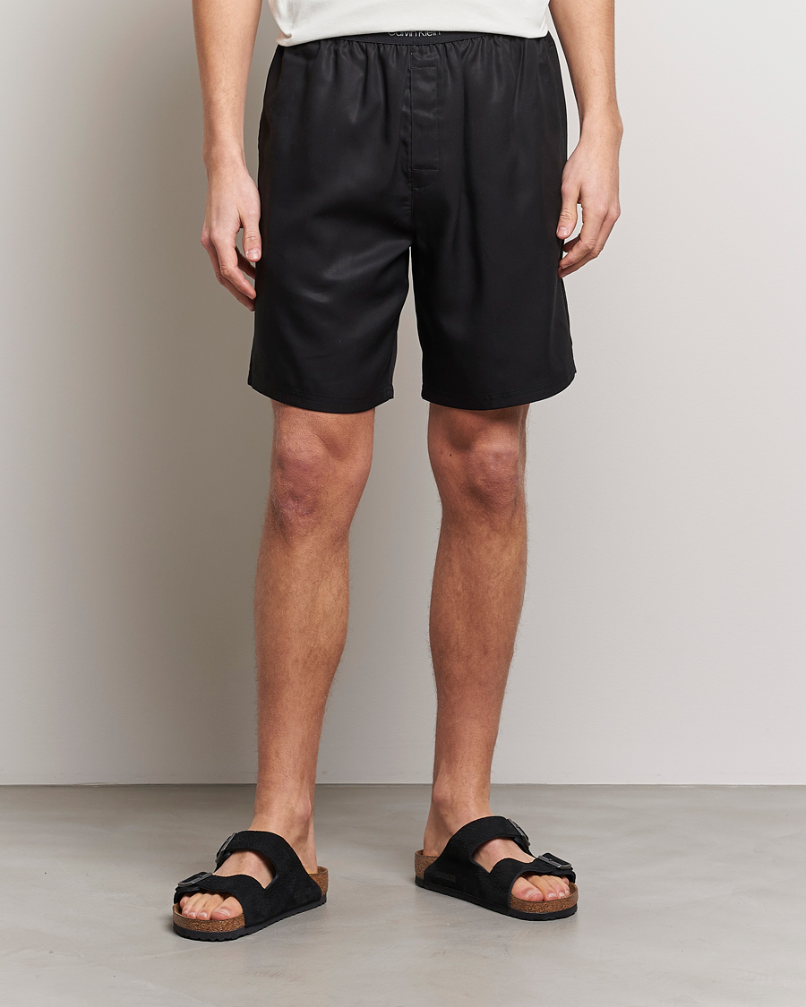 Herre | Shorts | Calvin Klein | Lyocell Loungewear Shorts Black