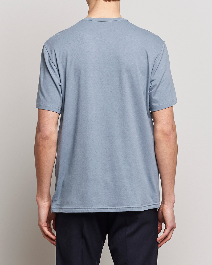 Herre | T-Shirts | Calvin Klein | Logo Crew Neck Loungewear T-Shirt Beloved Blue