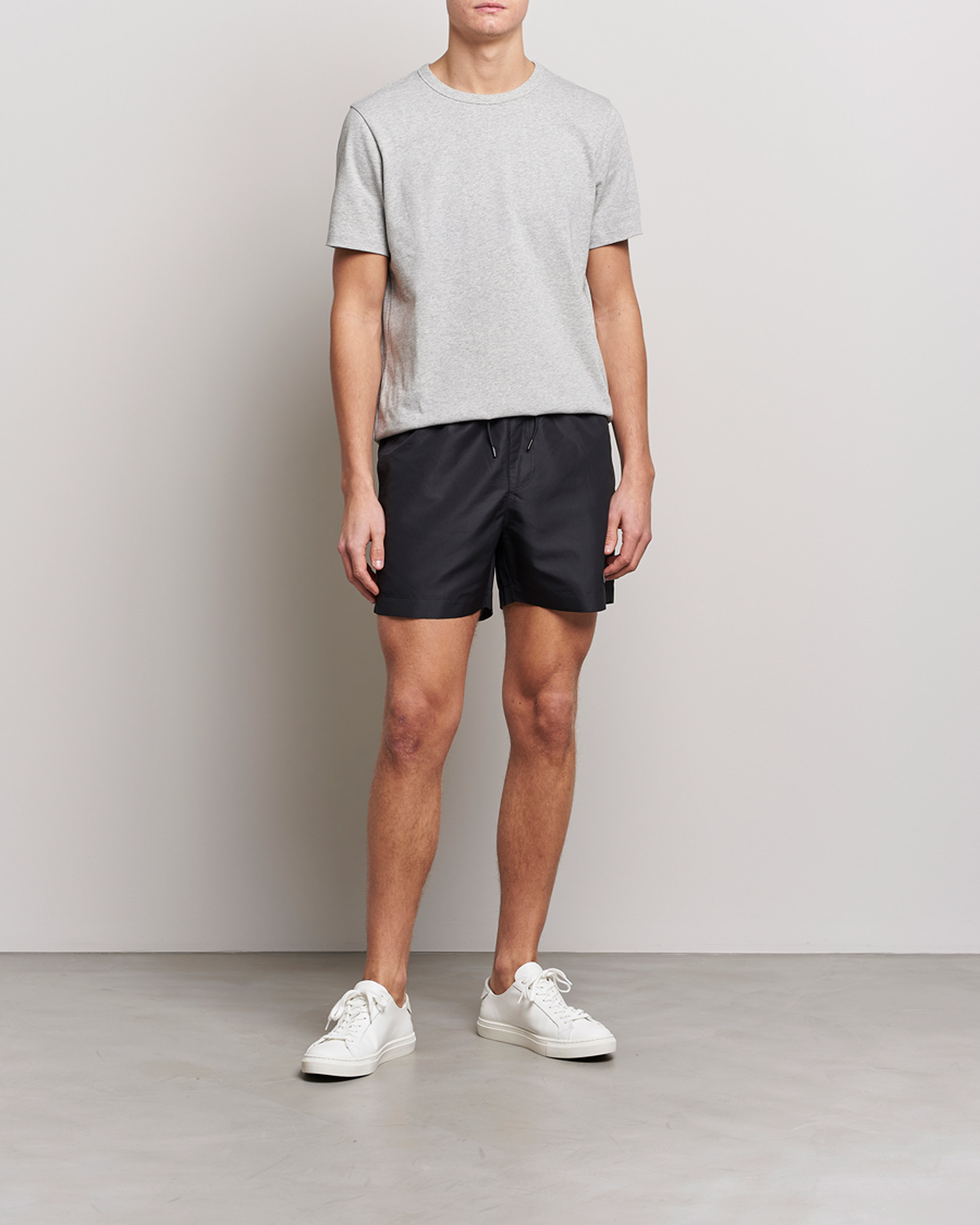 Herre | Badeshorts | Calvin Klein | Logo Drawstring Swimshorts Black