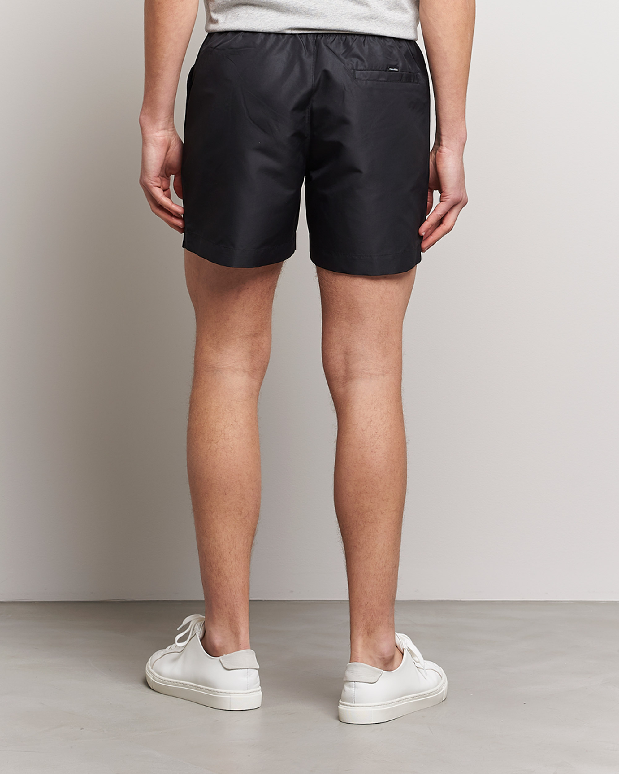 Herre | Badeshorts | Calvin Klein | Logo Drawstring Swimshorts Black